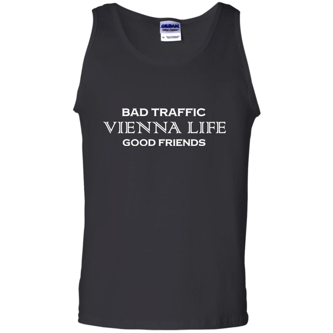 Bad Traffic Vienna Life Good Friends Shirt Black