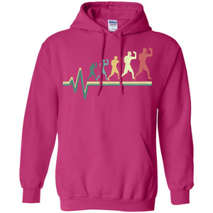 Boxing Heartbeat Boxer Gift ShirtG185 Gildan Pullover Hoodie 8 oz.