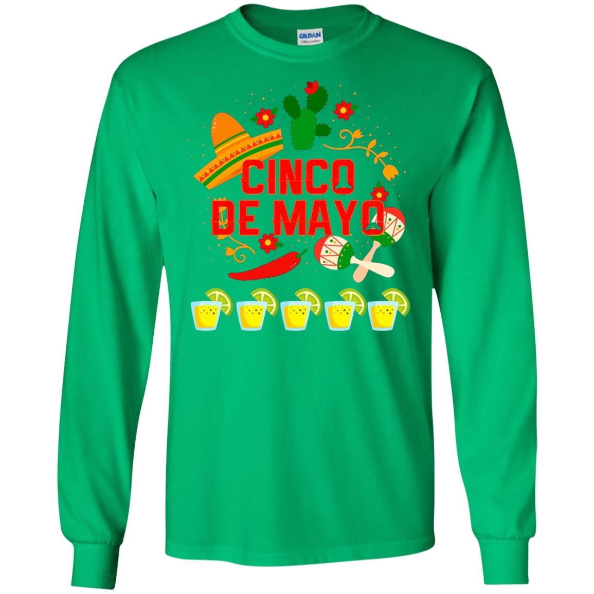 Fiesta Cinco De Mayo T-shirt Cinco De Mayo Irish Green