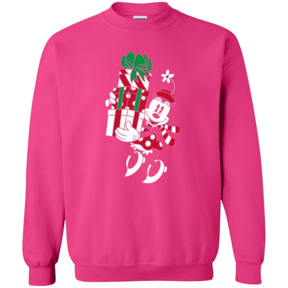 Christmas T-shirt Disney Minnie Mouse Christmas Gifts Heliconia