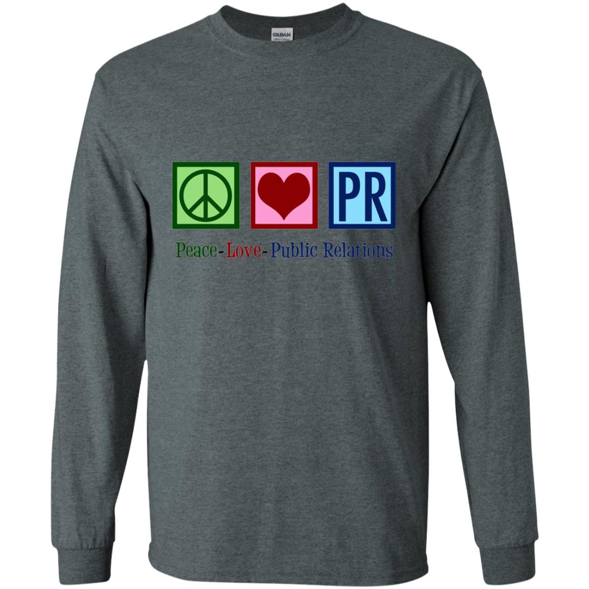 Cool Pr Public Relations T-shirt Dark Heather