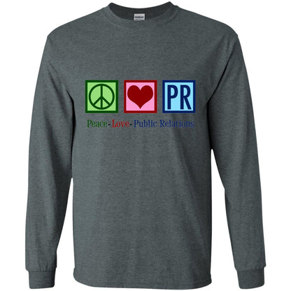 Cool Pr Public Relations T-shirt Dark Heather