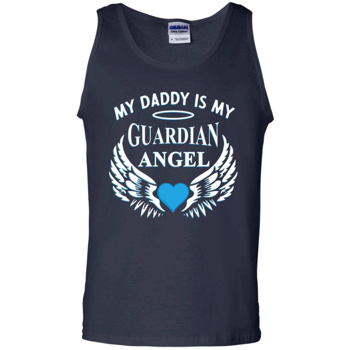 My Daddy Is My Guardian Angel Daddy In Heaven Shirt Navy