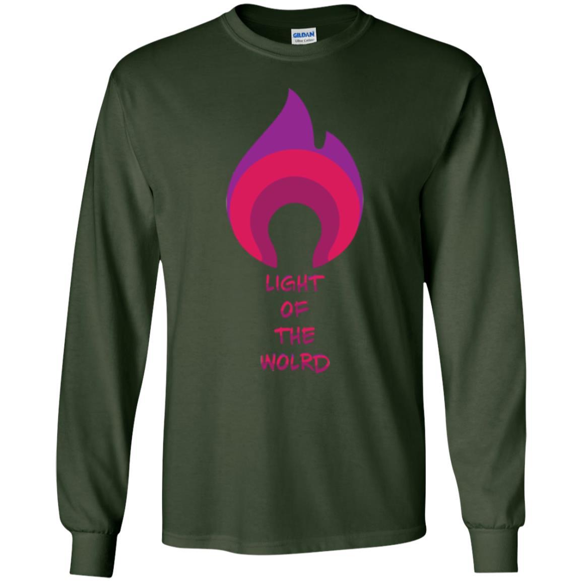 Music T-shirt Light Of The World Forest Green