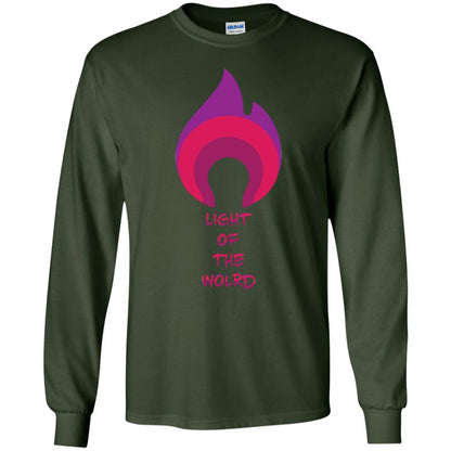 Music T-shirt Light Of The World Forest Green