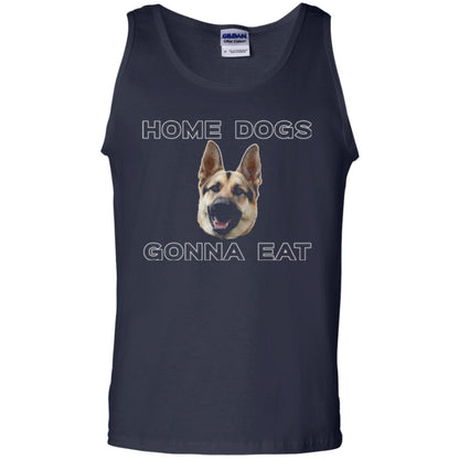 Dog Lover T-shirt Home Dogs Gonna Eat T-shirt Navy