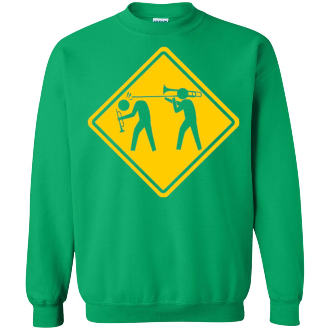 Funny Trombonist T-shirt Irish Green