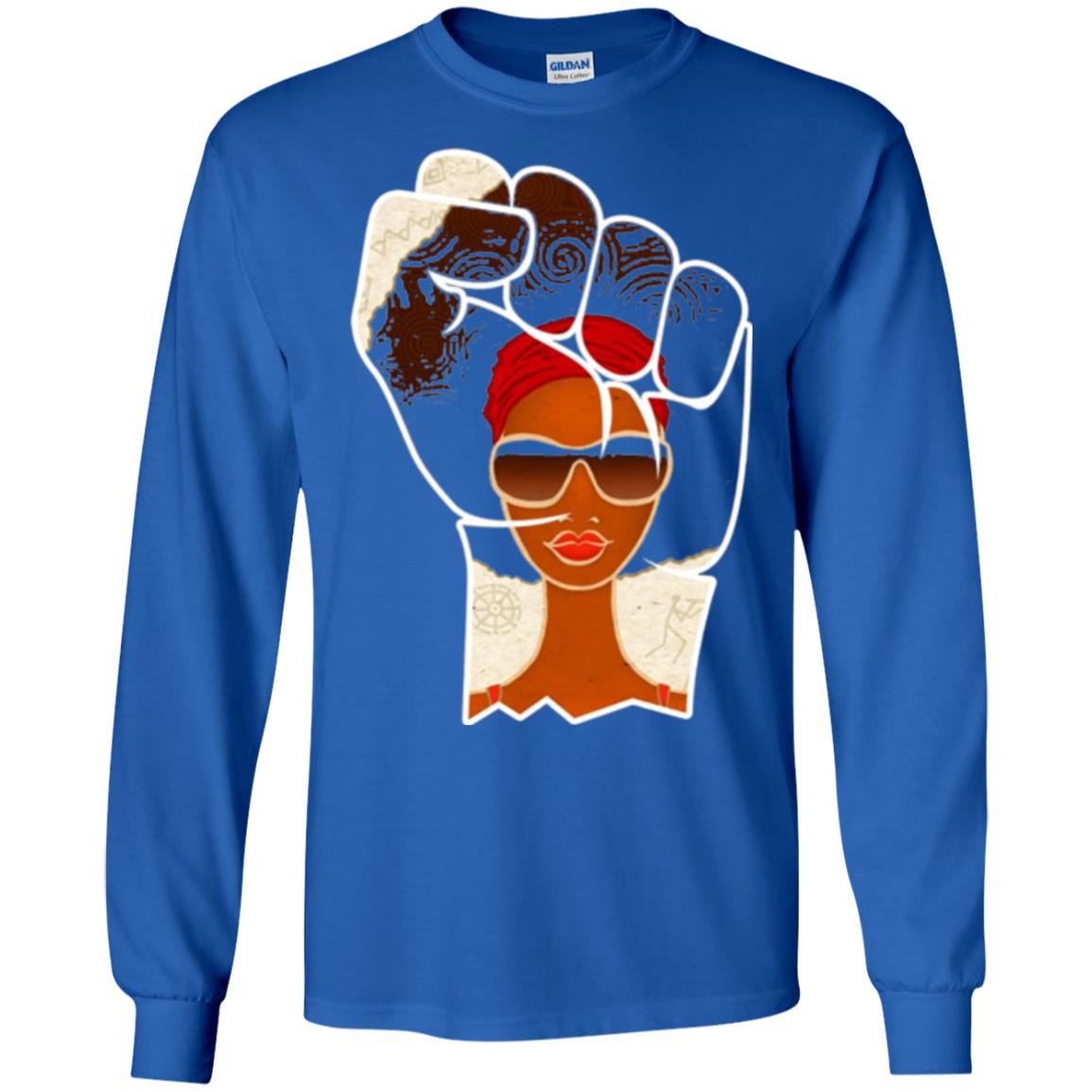 Civil Rights Black History Movement T-shirt Royal