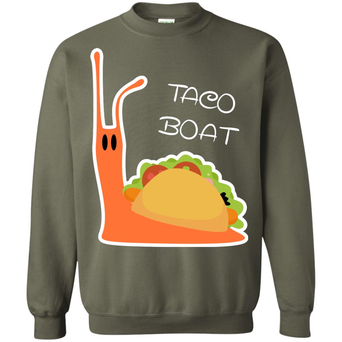 Taco Boat T-shirt Military Green