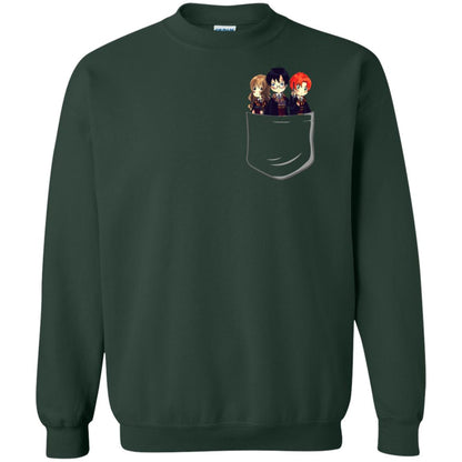 Harry Potter Pocket Movie Lover T-shirt Forest Green