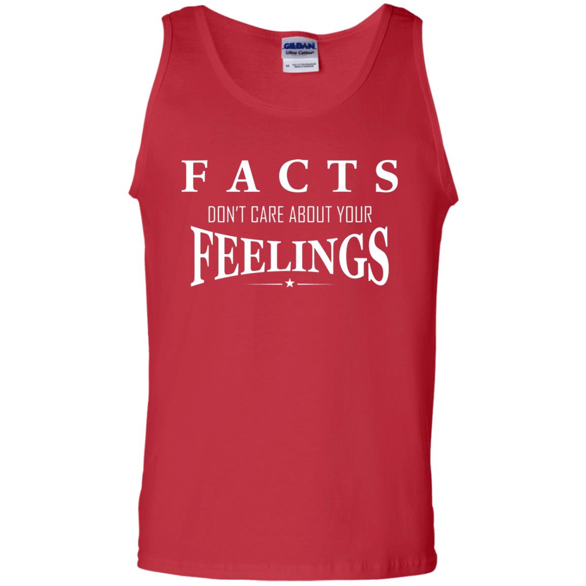 Facts Don't Care About Your Feelings T-shirt Red