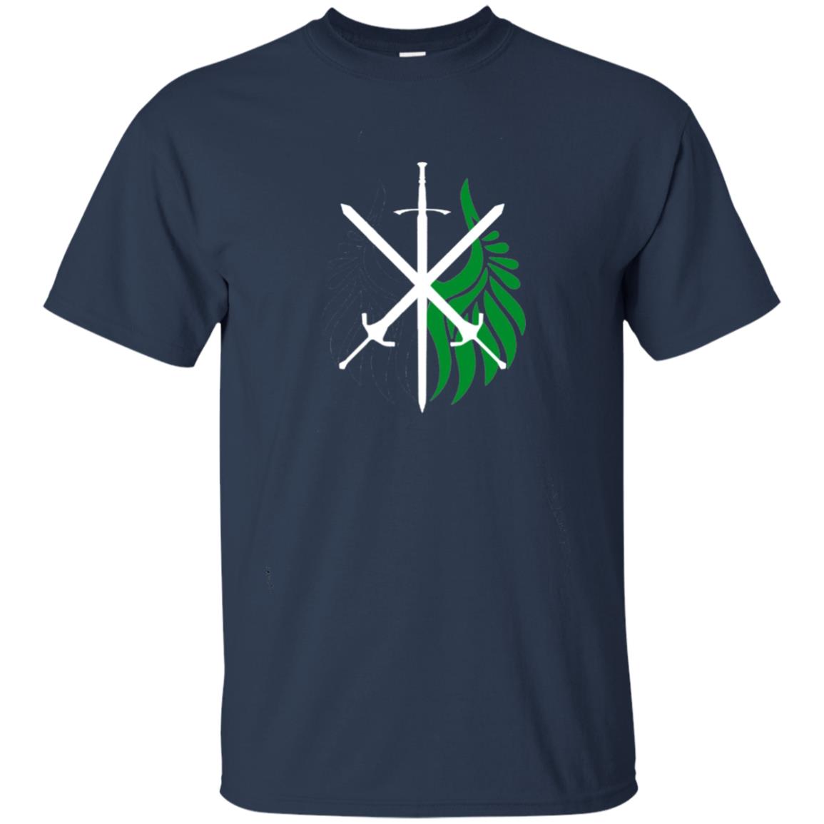 Battle Wings Of Medieval Victory T-shirt Navy