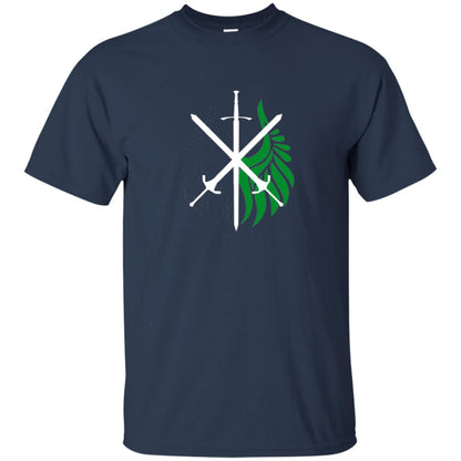 Battle Wings Of Medieval Victory T-shirt Navy