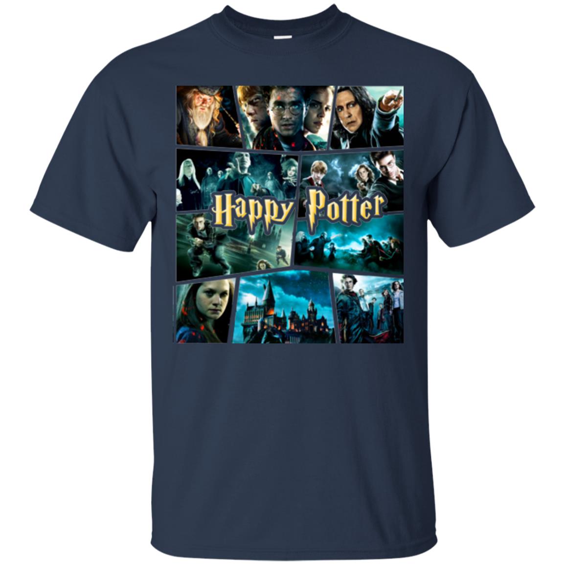 Harry Potter Characters T-shirt Navy