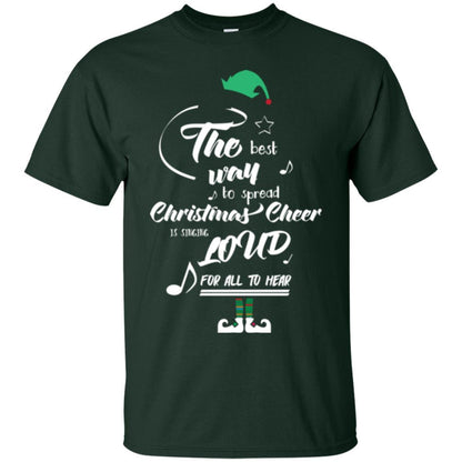 Christmas T-shirt The Best Way To Spread Forest Green