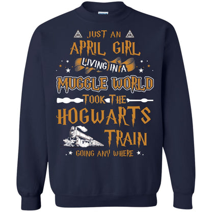 Just An April Girl Living In A Muggle World Took The Hogwarts Train Going Any Where Navy