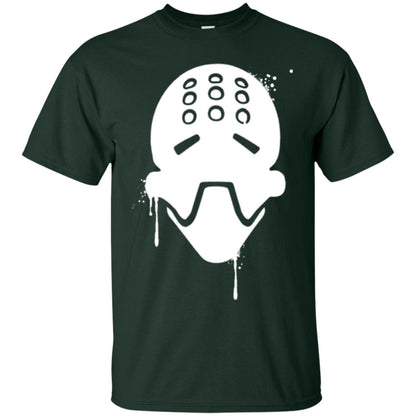 Overwatch Zenyatta Icon Spray T-shirt Forest Green
