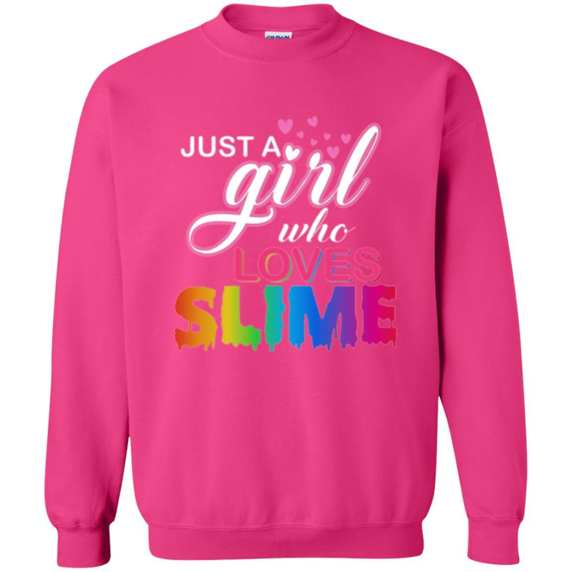 Slime T-shirt Just A Girl Who Loves Slime Heliconia