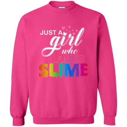 Slime T-shirt Just A Girl Who Loves Slime Heliconia