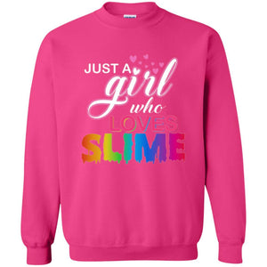 Slime T-shirt Just A Girl Who Loves Slime