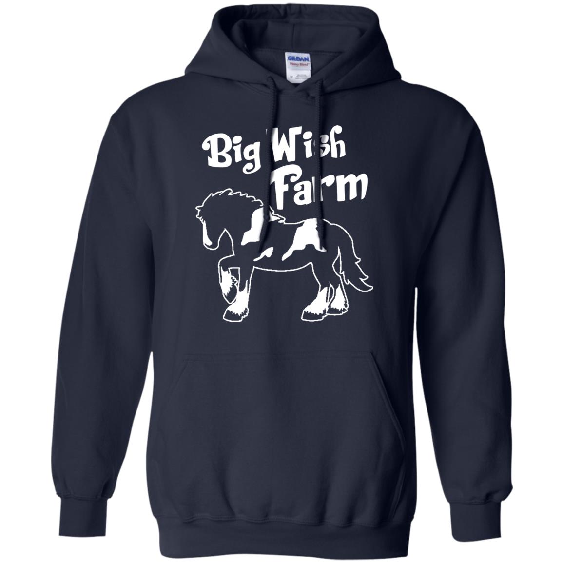 Big Wish Farm Horse Shirt Navy