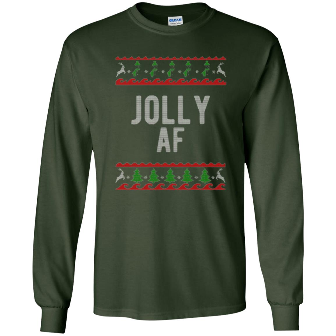 Cool Jolly Af T-shirt Forest Green