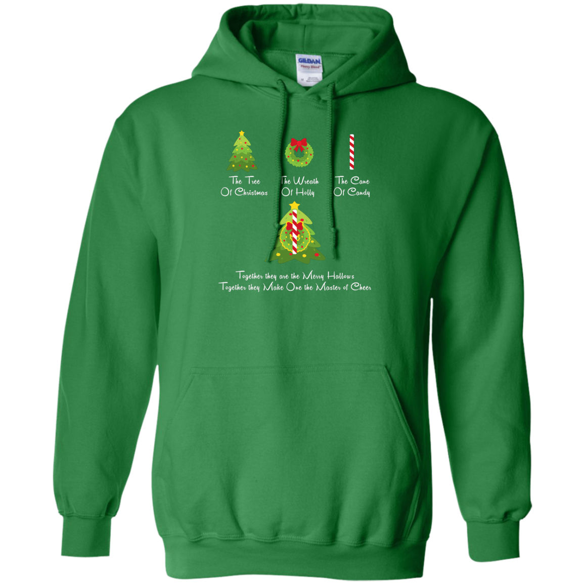 The Tree Of Christmas T-Shirt Irish Green