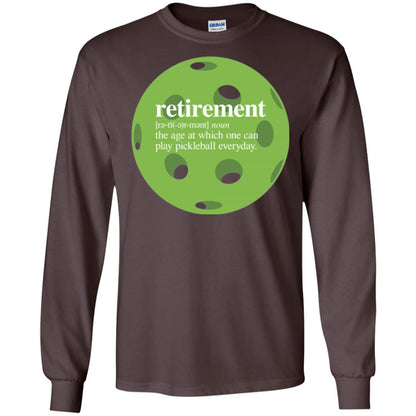 Pickleball T-shirt Retirement Definition T-shirt