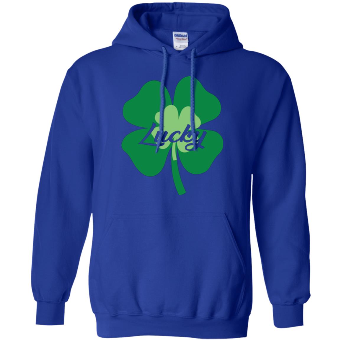Saint Patrick's Day T-shirt Lucky Leprechaun Royal