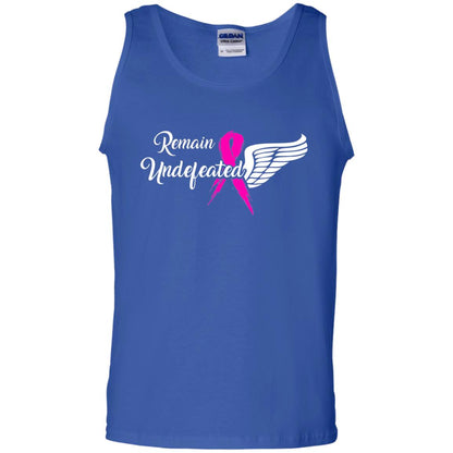 Breast Cancer T-shirt Remain Undefeated Royal