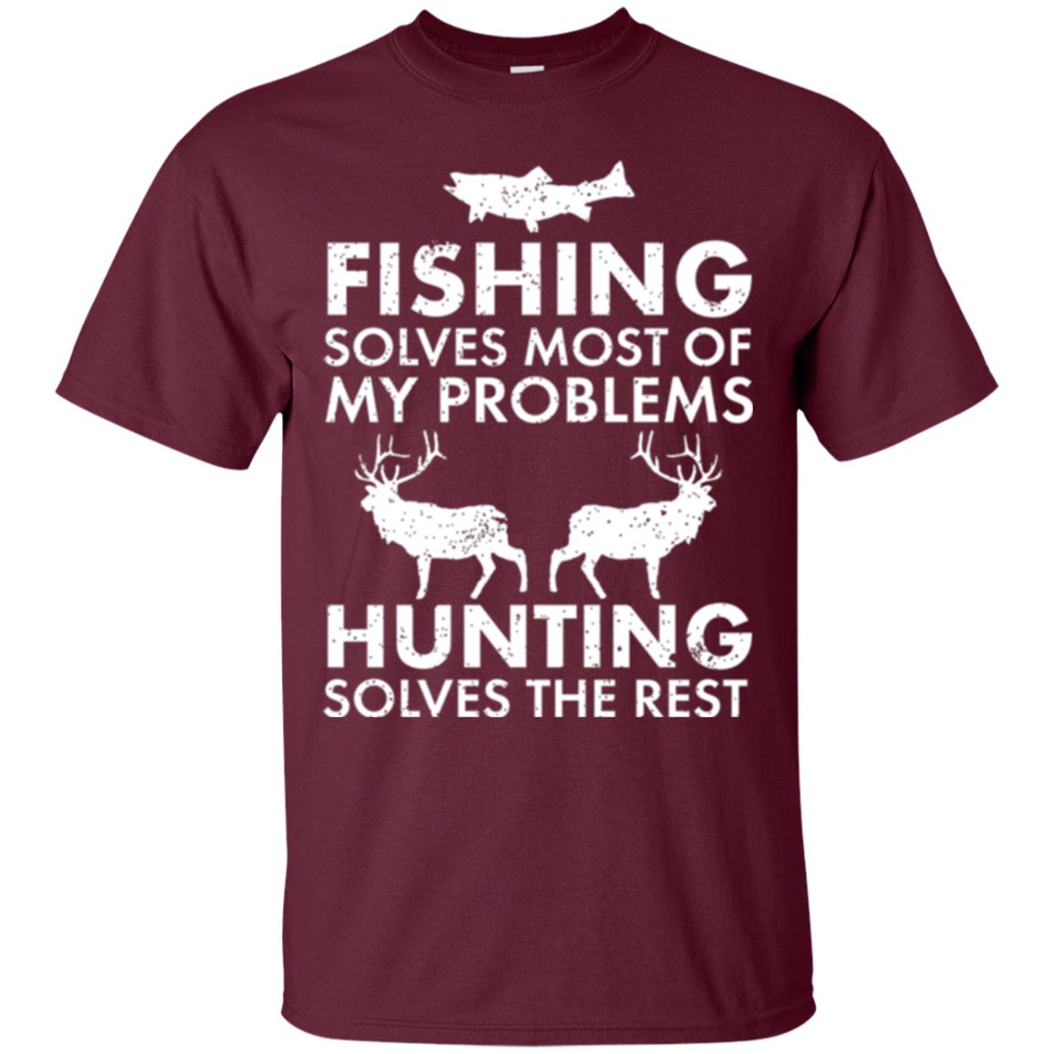 Hunting Lovers T-shirt Sloves The Rest Maroon