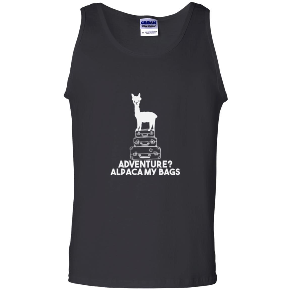 Alpaca Lover T-shirt Adventure Alpacamy My Bags Black