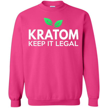 Kratom Keep It Legal T-shirt Heliconia