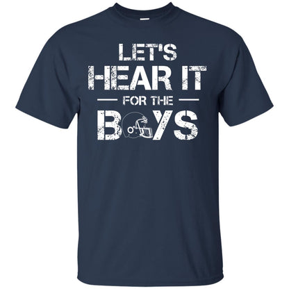 Let_s Hear It For The Boys Football Shirt Navy
