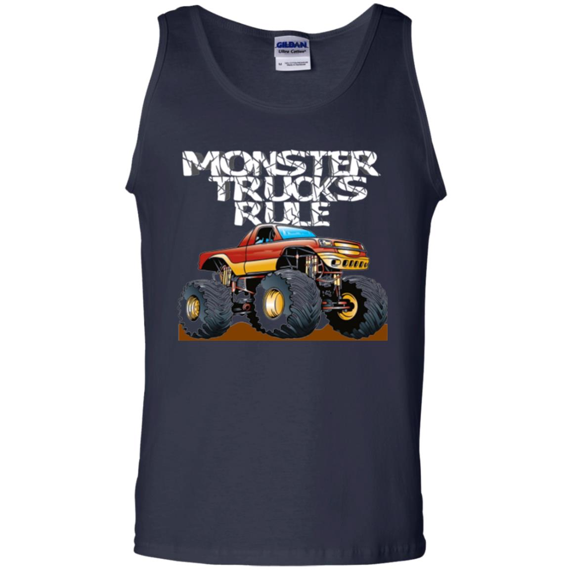 Monster Trucks Rule T-shirt Navy