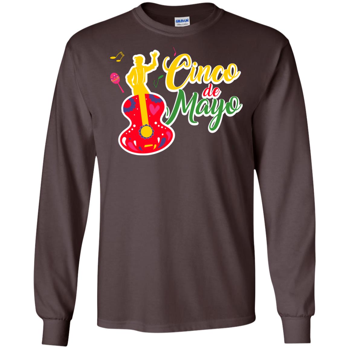Cinco De Mayo Mexican Culture Festival On May 5th Shirt Dark Chocolate