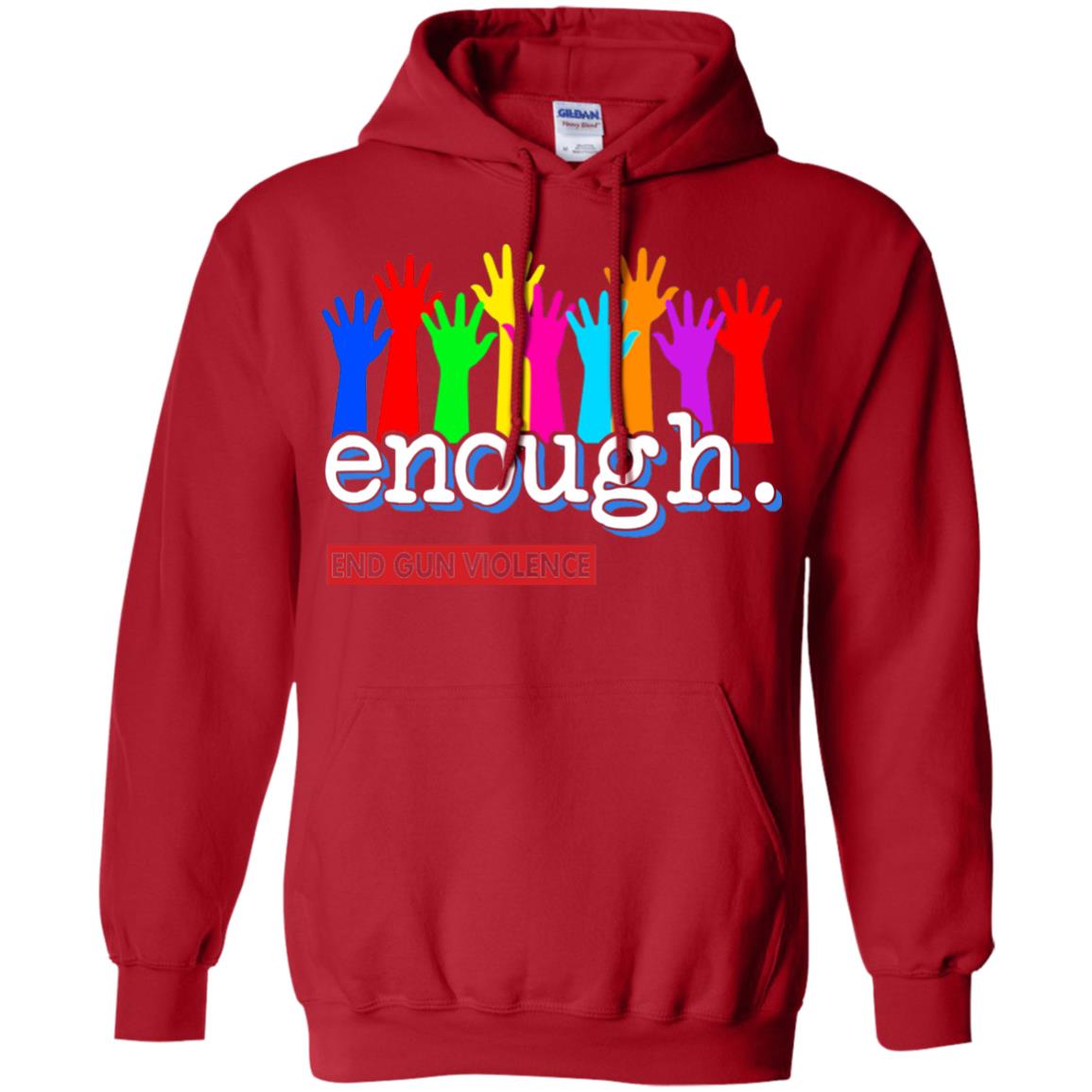 End Gun Violence Enough Gun Control T-shirt Red