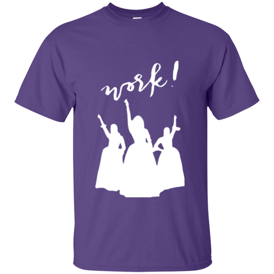 Schuyler Sisters T-shirt Work Purple