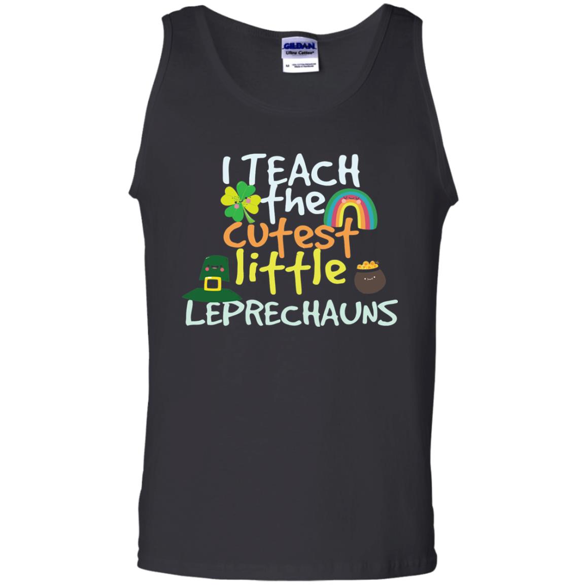 Cutest Little Leprechauns St. Patricks Day Teacher T-shirt Black