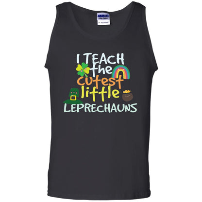 Cutest Little Leprechauns St. Patricks Day Teacher T-shirt Black