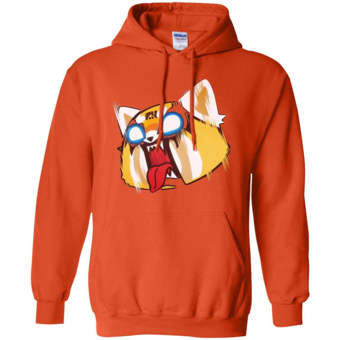 Aggretsuko Screaming Rage Tee Shirt Orange