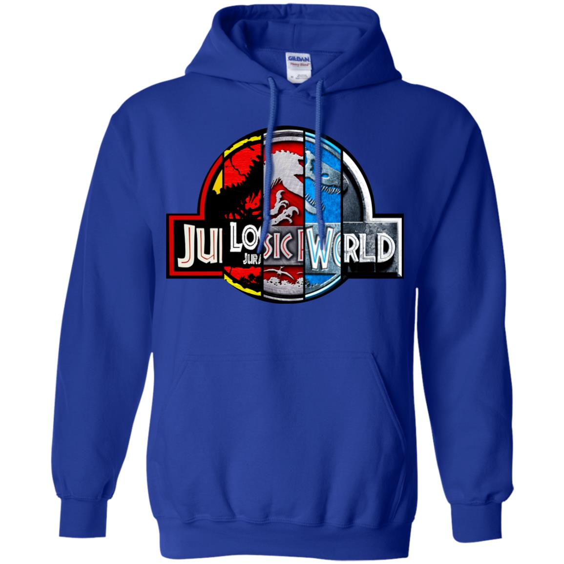 Jurassic World Movie Fan Shirt Royal