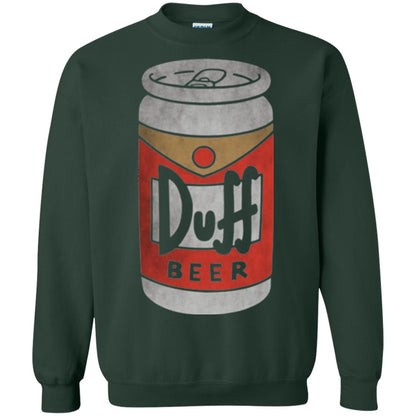 Beer Lovers T-shirt Duff Beer Forest Green