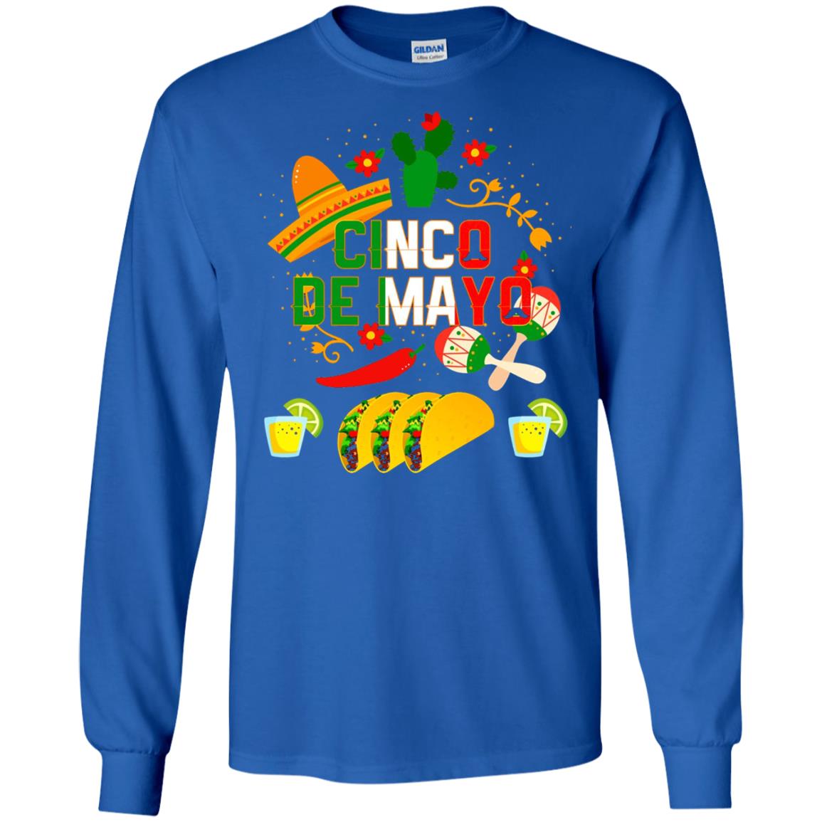Fiesta Cinco De Mayo T-shirt Cinco De Mayo Royal