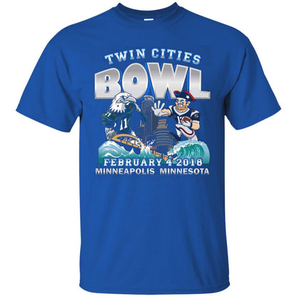 Football Lover T-shirt Twin Cities Bowl Royal