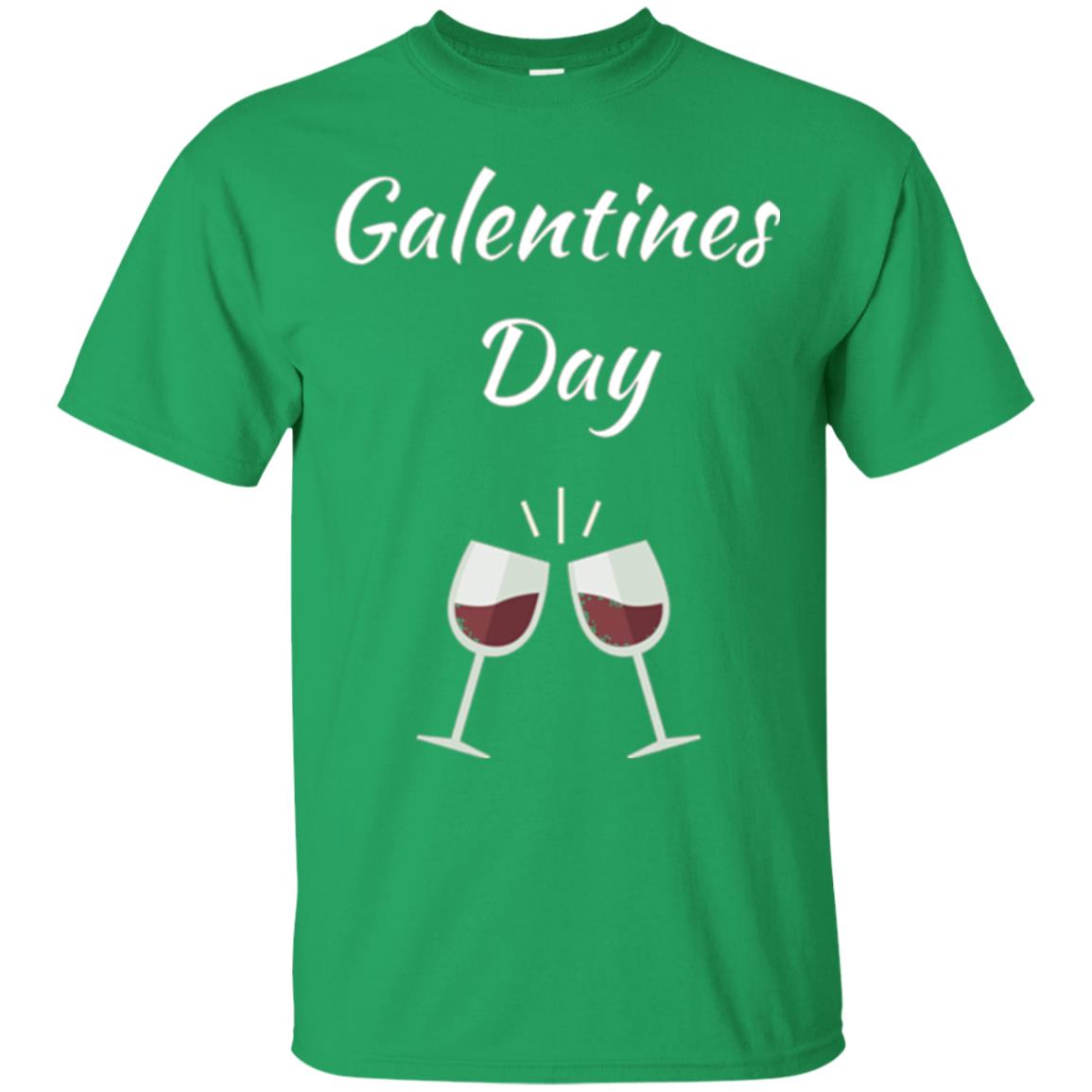 Valentines Alternative Galentines Day T-shirt Irish Green