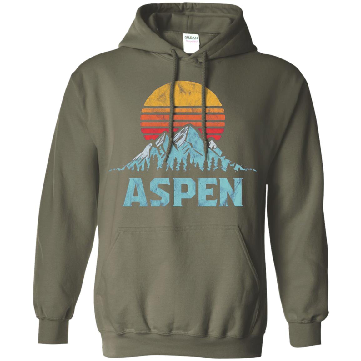 Aspen Mountain T-shirt Military Green