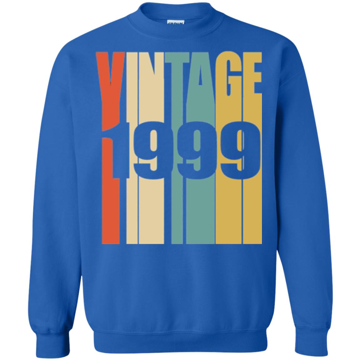 Brithday T-shirt Retro Vintage 1999 Royal