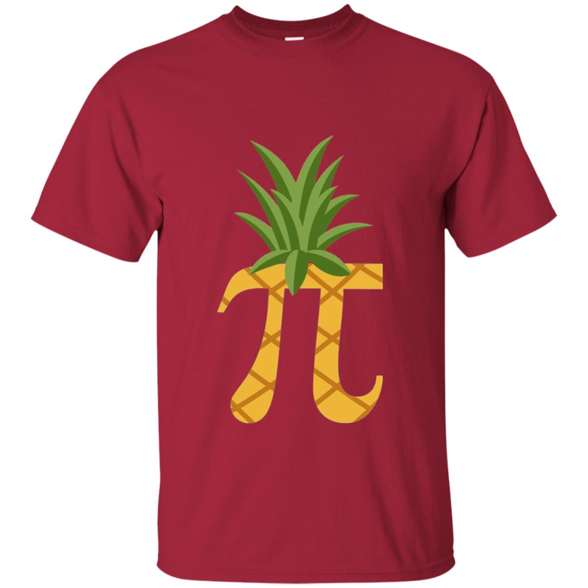 Parody Of Pi Pineapple Funny Pi Day T-shirt Cardinal