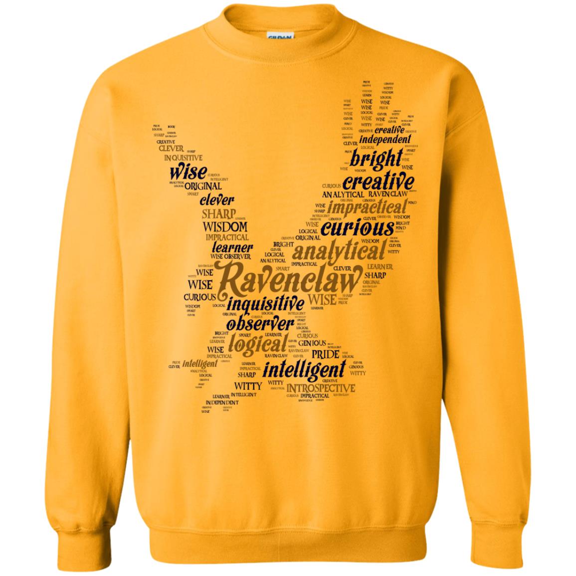 Ravenclaw House Harry Potter Fan ShirtG180 Gildan Crewneck Pullover Sweatshirt 8 oz.